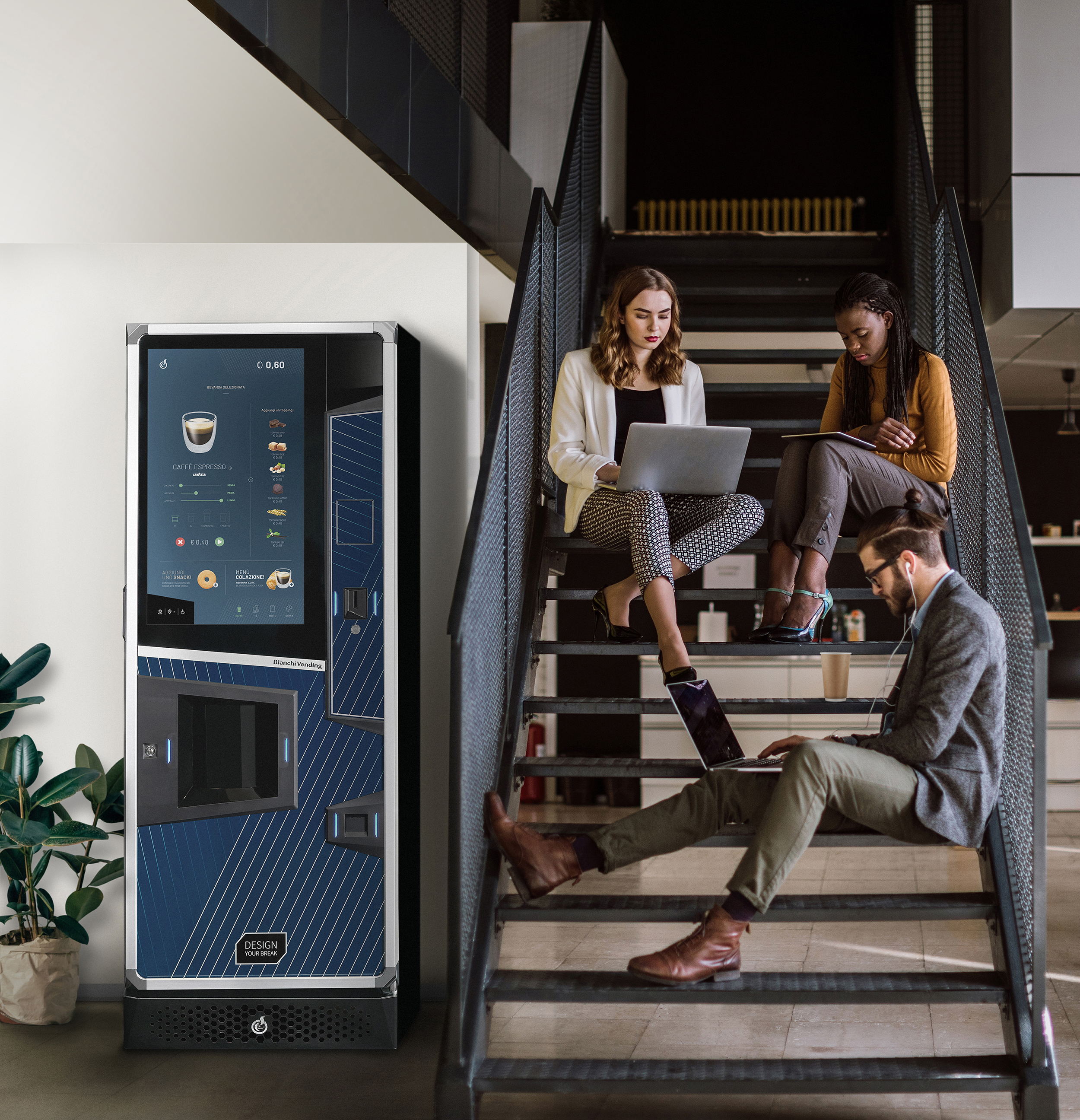 Distributeur en entreprise
